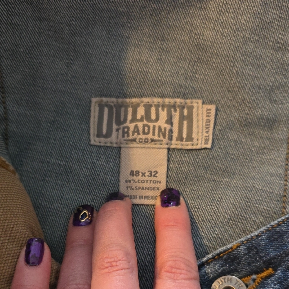 Duluth Trading Co Blue Relaxed Jeans - Picture 3 of 5